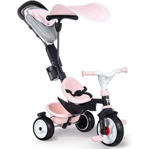 Subzonal-Tricycle Baby Driver Plus Rose - V&eacute;lo Evolutif Enfant D&egrave;s 10 Mois - Roues Silencieuses - Frein De Parking - 741501 - Neuf