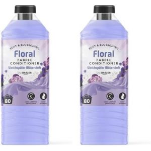 Adoucissant Linge, Florale, 80 lavages (Lot de 2) - Neuf