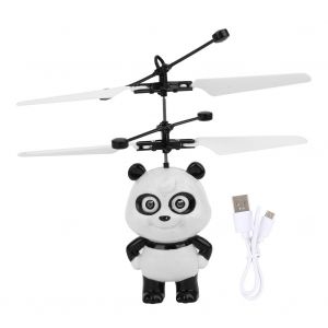 Mini drone telecommande a induction Panda, jouet a suspension, cadeau ideal - Neuf