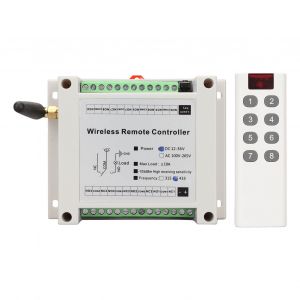 Module relais radio 8 canaux 10 a CC 12 V-36 V avec telecommande - Neuf