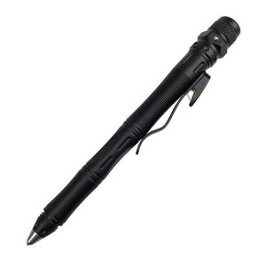 Stylo Tactique Multifonction Rechargeable, Lampe De Poche Led, Tête En Acier Tungstène, Stylo D'urgence Edc, Outil De Survie En Plein Air - Neuf