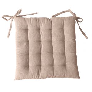 Galette De Chaise En Coton Recycl&eacute; - Neuf