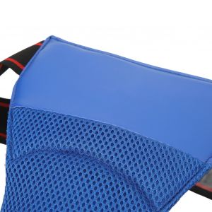 Coquille De Boxe Pour Homme, Respirante, Avec Sangles Elastiques Et Anti-Impact, Ideale Pour La Boxe Et L'athletisme, Bleu - Neuf