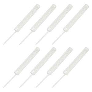 8 pi&egrave;ces mousse p&ocirc;le fibre de coco mousse p&ocirc;le b&acirc;ton empilable plante piquets Monstera plante support plastique shagn - Neuf