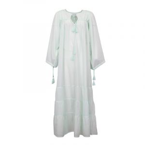 Robe Longue Caftan Hita Col V Femme Antik Batik - Neuf