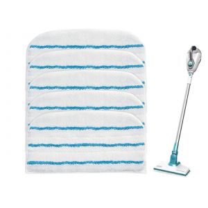 Lingettes de balai vapeur en microfibre pour les mod&egrave;les BLACK+DECKER et Beldray - Neuf