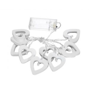 Guirlande Lumineuse C77 3 M 20 Led En Forme De Coeur Pour La Saint-Valentin - Neuf
