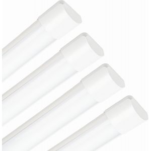 Lot De 4 Reglette Led 150cm, Neon Led 48w 5350lm Blanc Froid 6500k, Tubes Lumineux Pour Garage, Entrepôt, Parking, Bureau, Atelier, Éclairage De Cuisine - Neuf