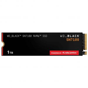 Western Digital Black WDS100T4X0E-00CJA0 disque SSD 1 To M.2 PCI Express 4.0 NVMe TLC 3D NAND - Neuf