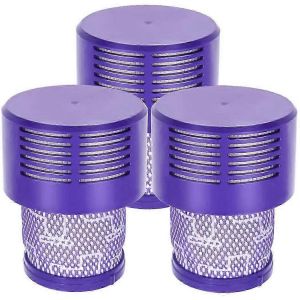 Paquet de 3 filtres HEPA V10 de rechange pour V10 SV12,référence 969082-01,lavables et réutilisables - Neuf