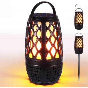ChenQuanSarl-Enceinte Bluetooth Effet Flamme, Boîtier Bluetooth Led Avec Support Et Crochet, Stéréo Sans Fil Étanche Ip65, Cadeau Fête Des Pères Pour Papa, Cadeaux Pour Homme - Neuf