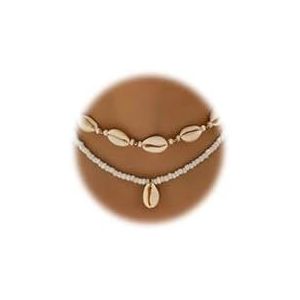 Kales-Collier En Coquillage Fait Main Pour Dames,Collier De Surfer En Coquillage Pour L'&eacute;t&eacute;,Collier Ajustable En Coquillage Naturel,Collier Hawa&iuml;en - Neuf