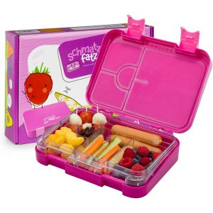 Lunch Box Enfant, Boite Repas Compartiment, Boite &Agrave; Lunch Bento Color&eacute;e, Boite A Gouter Enfant Sans Bpa, Boite Dejeuners Etanche Et Lavable Au Lave-Vaisselle, Boite Dejeuner Et Tartine - Neuf