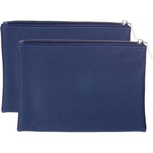 Trousse De Toilette De Voyage &Eacute;tanche Avec Fermeture &Eacute;clair Pour Femme Pour Pinceaux De Maquillage, Noir Fonc&eacute;, S - Neuf