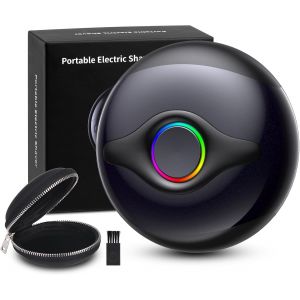 Rasoir &Eacute;lectrique Portable, Mini Shave, Mini Rasoir &Eacute;lectrique Portable Pour Hommes, Rasoir &Eacute;lectrique Pratique Et Rechargeable Par Usb, Convient Pour La Maison, Le Voyage (Noir) - Neuf