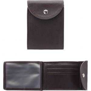asas-Portefeuille Pour Homme En Cuir Synthétique Avec 8 Emplacements Pour Cartes De Crédit Et 4 Fenêtres Transparentes,Petit Portefeuille Ultra Fin Pour Homme,Pour Carte,Permis De Conduire, - Neuf
