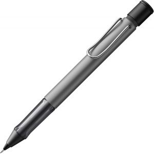 ERYI-Al-Star Graphite - Porte-Mine Avec Grip Transparent Et Ergonomique Et Corps En Aluminium Léger - Avec Mine M 41 Fine 0.5 Mm Et Gomme - Neuf
