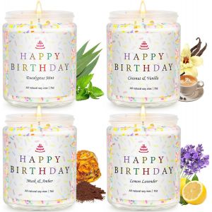 Coffret Bougies Parfum&eacute;es Cadeau pour Femme Lot de 8 Bougies Longue Dur&eacute;e Cadeaux pour No&euml;l,La Saint-Valentin,D'anniversaire,F&ecirc;te des M&egrave;res - Neuf