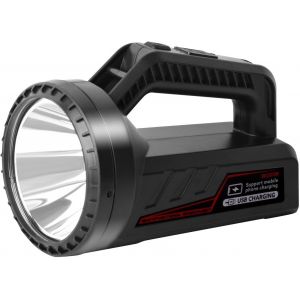 Lampe Torche LED Rechargeable,Lampe de Poche Puissante avec 7 Modes D'&eacute;clairage,Lampe Torche Puissante avec C&acirc;ble USB,IPX5 &Eacute;tanche,Bandouli&egrave;re pour Camping/Randonn&eacute;e/Urgence - Neuf