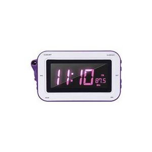 BigBen RR30P - Fairy 4 - radio-réveil - violet, avec motif - Neuf
