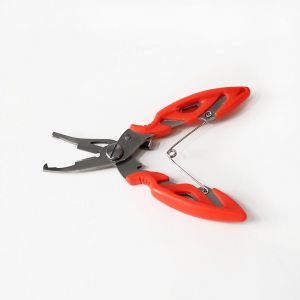 Pince De Pêche Rouge, Pince Multi-Titane En Acier Inoxydable (Retrait D'hameçon, Coupe-Fil Tressé), Ciseaux Multifonctions, Coupe-Fil, Outil De Retrait D'hameçon - Neuf