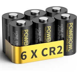 Lot de 6 piles CR2 au lithium 3 V CR15H270 CR 2 C2 3 V - Performance longue dur&eacute;e - Neuf