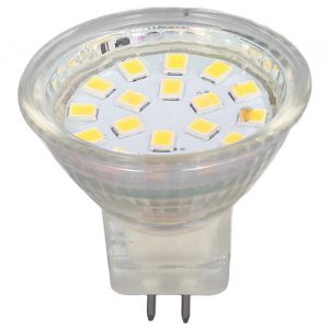 Lot De 4 Ampoules Led Mr11 3w 300lm &Agrave; Double Culot, &Eacute;clairage D'ambiance Blanc Chaud, Id&eacute;ales Pour Le Salon. - Neuf