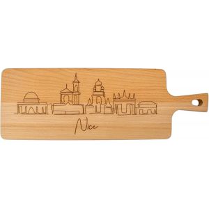 Planche À Découper En Bois Ville De Toulouse - Planches De Cuisine Pour Fromage Ou Charcuterie - Idée Cadeau Anniversaire, Retraite, Fête Des Pères, Fêtes Des Grands-Pères - Haute Qualité - Neuf