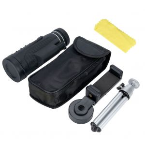 Telescope monoculaire portable 10x40, monoculaires etanches haute definition avec faible vision nocturne - Neuf