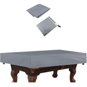 Housse De Table De Billard,Housse Anti-Poussière De Table De Billard De 8 Pieds,Housse De Table De Billard Extérieure Étanche À L'eau,Couverture De Table Anti-Poussière En Tissu Oxford,Couverture Indé - Neuf
