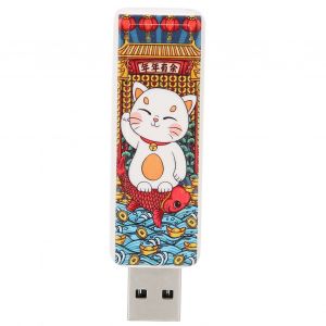 Cle USB 32 Go, motif chat mignon, echange a chaud, plug and play, norme USB 2.0, resistance aux chocs, memoire portable, motif chat - Neuf