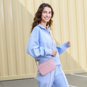 TZF-Sac &agrave; Bandouli&egrave;re pour Femme, Petit Sac Bandouli&egrave;re Femme avec Large Bandoulieres Amovible et R&eacute;glable - Neuf