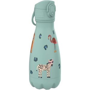 Étanche Gourde Inox Isotherme , 280ml, Safari - Neuf