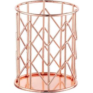 Porte-stylo,Brosse de maquillage Rangement Seau creux Cylindre Papeterie Cosmétique Holder Organisateur W Style - Neuf