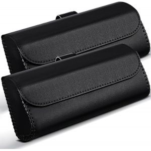 Lot De 2 Supports De Lunettes De Soleil Pour Pare-Soleil De Voiture, &Eacute;tui De Rangement Pour Lunettes De Soleil - Neuf