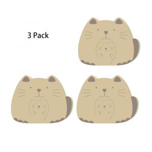 - Pince-Doigts De La Garde (3 Pack Pour Chat) - Anti-Slam Butées De Porte - Empêche-Pince-Doigts Blessures - Sûr Portes À L'aise Avec Une Semelle En Mousse Souple Arrêt De Porte - Neuf