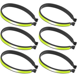 Acdsgd-Lot De 3 Paires De Pinces &Agrave; Pantalon De V&eacute;lo, R&eacute;fl&eacute;chissantes, Pour Pantalons, Universelles, Pour Cyclistes, Chevilles Pour Homme Et Femme - Neuf