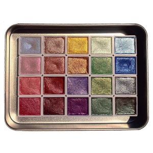 Set De Peinture À L'aquarelle 20 Couleurs,Ensemble De Peinture À L'aquarelle (2.3ml-A) - Neuf