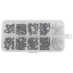 Vis boîte Set pour 1/10 HSP Traxxas Tamiya HPI Kyosho D90 SRC10 Télécommande RC Voiture Pièces 180pcs - Neuf