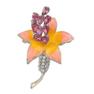Fleur Broche Strass V&ecirc;tements Broche En M&eacute;tal Broche D&eacute;corative &Eacute;pinglette - Neuf