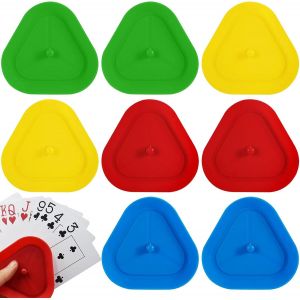 Chenquansarl-Lot De 8 Supports De Cartes À Jouer, Support De Jeux De Cartes Sur Pied Pour Jeux De Cartes, Fêtes De Poker, Soirées De Jeux De Cartes De Famille - Neuf