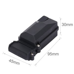 Boîtier Récepteur Pour Voiture Rc À L'échelle 1/10 - Boîtier Récepteur En Plastique Durable - Neuf