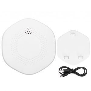 Capteur d'humidite et de temperature 3,7 V 450 mAh pour alarme sans fil Tuya ZigBee Smart Home - Neuf