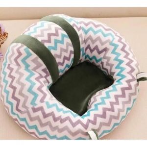 Sofa Bébé Support Assis Fauteuil Siège Bébé Apprentissage Transat Bébé Chaise 45*45cm Imprimés Vagues - Neuf