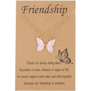 Kal-Collier D'amiti&eacute; Collier Bff Pour 2 Cadeaux Pour Filles Collier Bijoux Anniversaire Longue Distance Cadeaux De No&euml;l Pour Femmes Filles Soeurs - Neuf