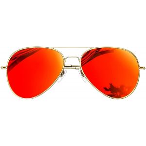 Lunettes De Soleil Pour Homme Et Femme Polarisées Uv400 Lunette De Soleil En Alliage Al-Mg Premium Rétro - Neuf