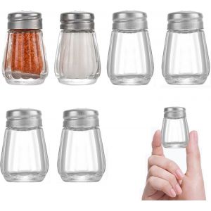 Salieres Et Poivrieres, 6 Pcs Moulin A Sel, Saliere, Portable, Ustensiles De Cuisine Accessoires De Cuisine[Pou8804759] - Neuf