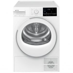 Smeg DN08SEC s&egrave;che-linge Pose libre chargement frontal 8 kg Blanc - Neuf