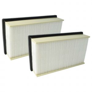 vhbw 2x filtre pliss&eacute; plat H14 compatible avec K&auml;rcher T 30/1 Ap Te H, SB V 1 aspirateur sec/humide, aspirateur - Neuf