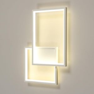 Subzonal-Applique Murale Int&eacute;rieure Led, 34w 3825lm Lampe Murale Led Moderne, 41cm Blanc &Eacute;clairage Mural Chambre En Aluminium Pour Salon, Cuisine, Couloir,Escalier,Lumi&egrave;re Naturelle 4500k - Neuf